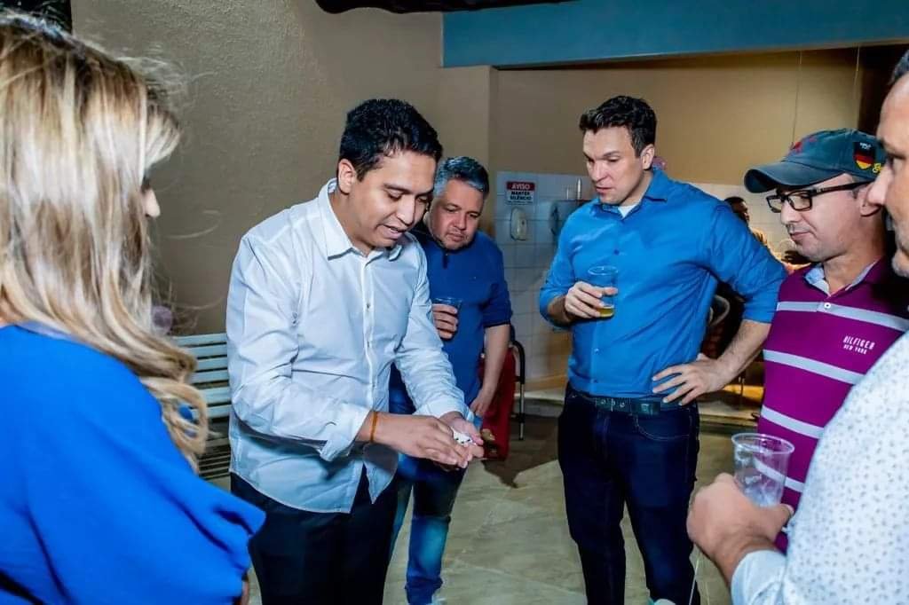 John Ilusionista em apresentação em evento