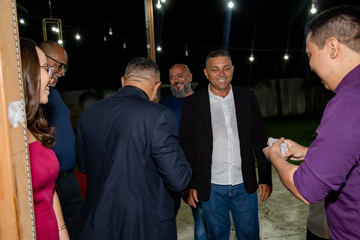 John Ilusionista em apresentação em evento