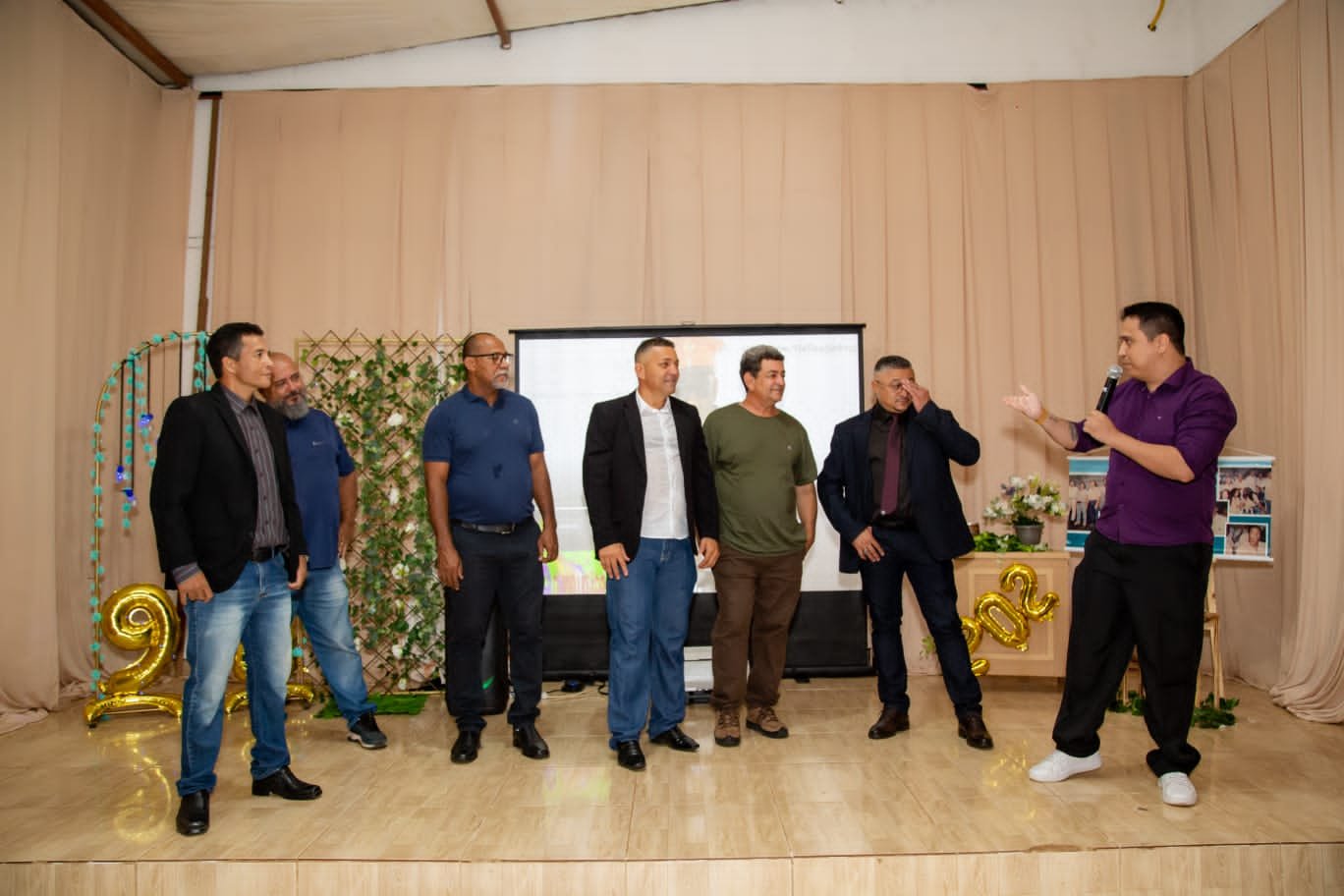 John Ilusionista em apresentação em evento